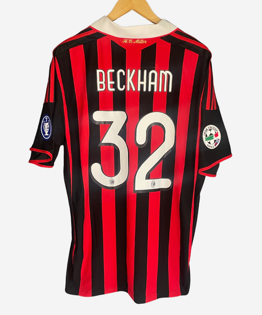 AC Milan 2009/10 Beckham Home Kit (XL)