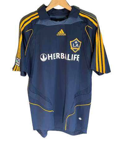 LA Galaxy 2007 Beckham Away Kit (M)