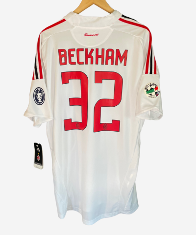 AC Milan 2008/09 Beckham Away Kit (XL) *BNWT