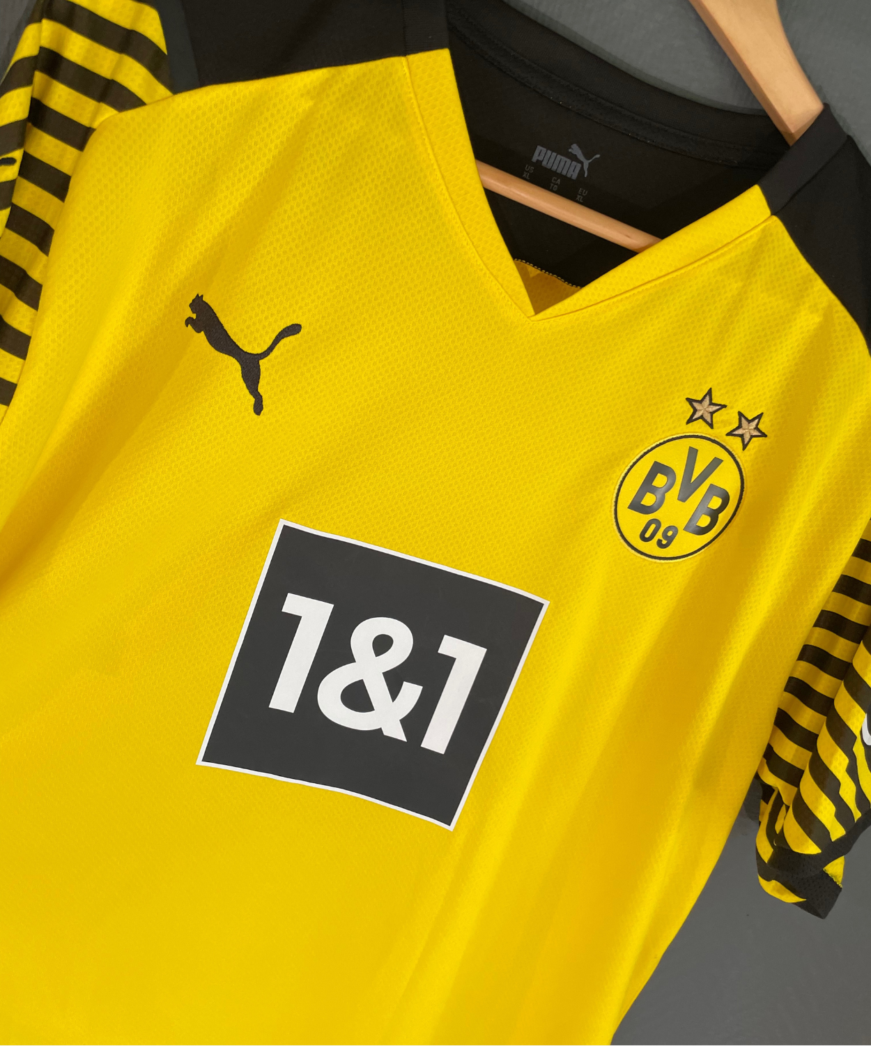 Borussia Dortmund 2021/22 Haaland Home Kit (XL) *BNWT*