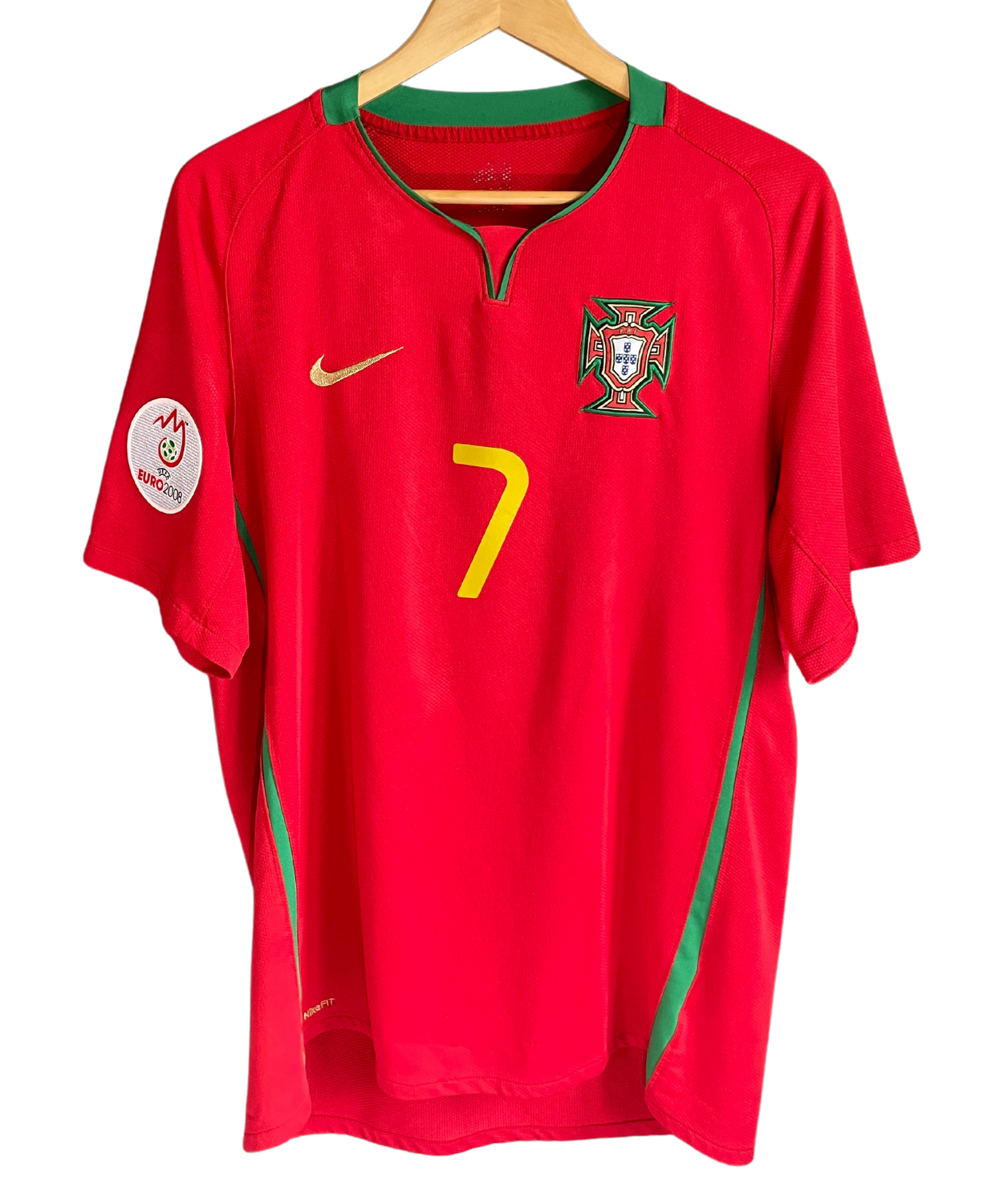 Portugal 2008 Ronaldo Home Kit (XL)