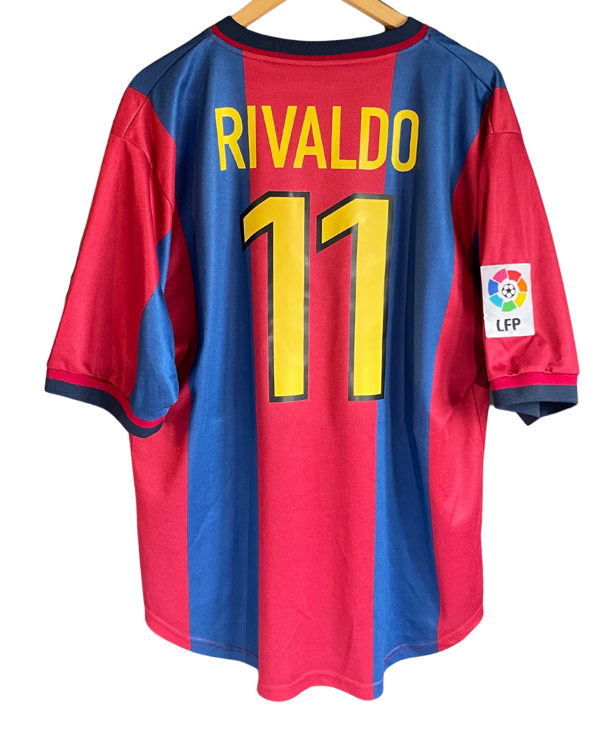 FC Barcelona 1998/99 Rivaldo Home Kit (XL)