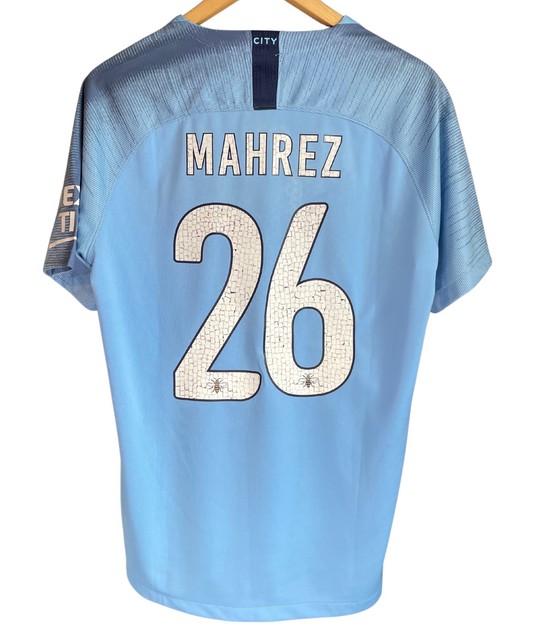 Manchester City 2018/19 Mahrez Home Kit (L)