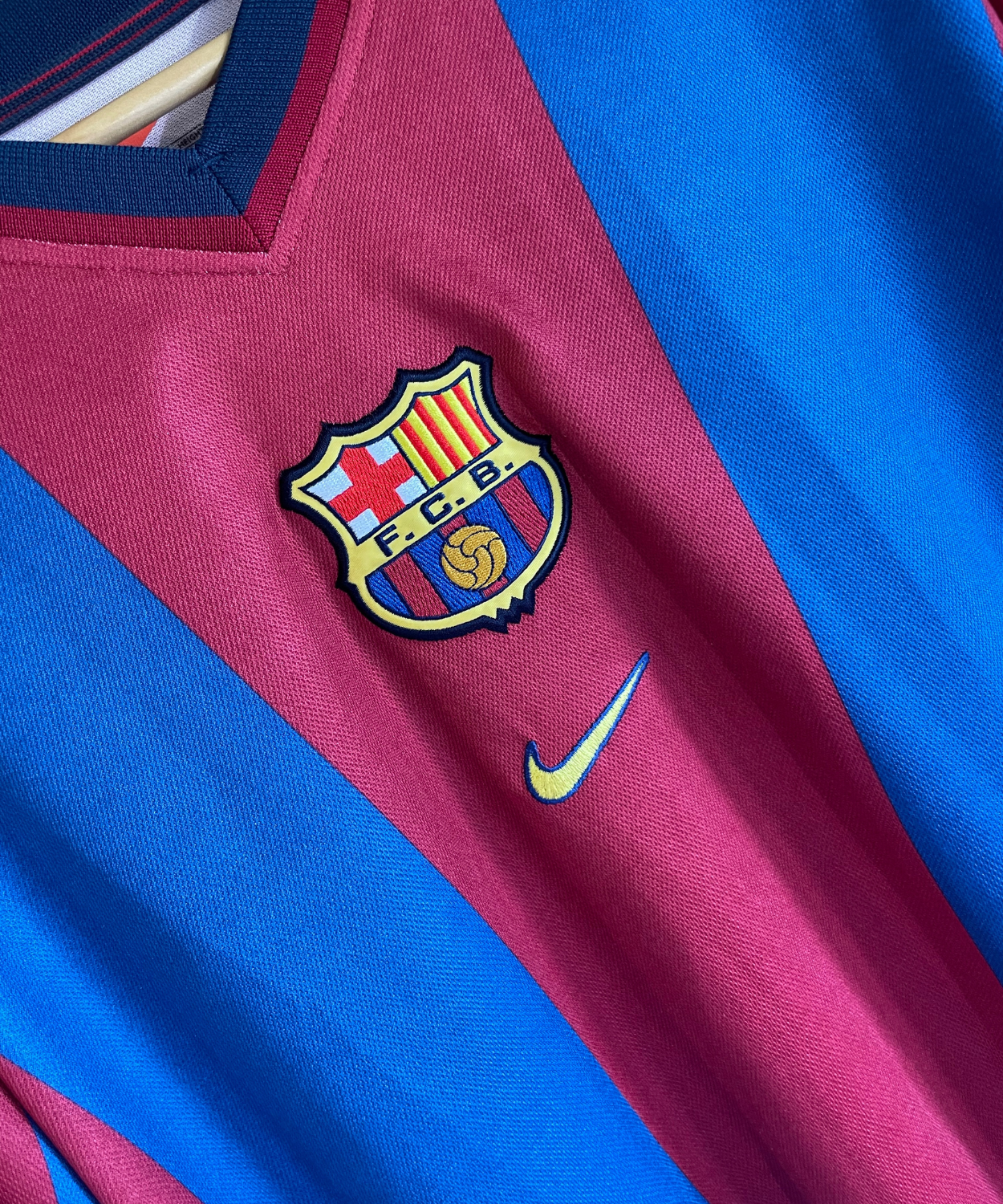 FC Barcelona 1998/99 Rivaldo Home Kit (XL)