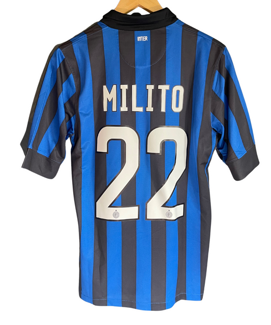 Inter Milan 2011/12 Milito Home Kit (S)